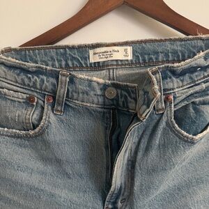 Abercrombie & Fitch Light Blue High Rise Jeans